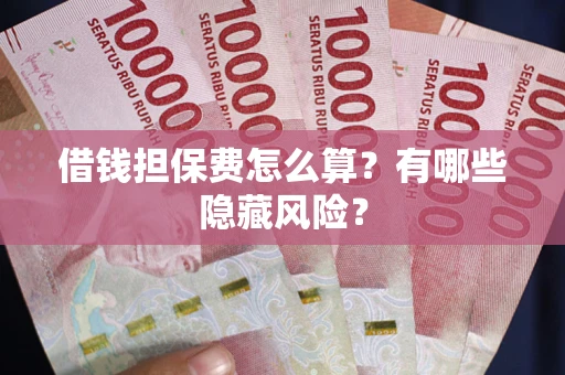 济南借钱担保费怎么算？有哪些隐藏风险？