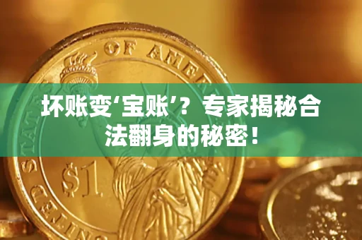济南坏账变‘宝账’？专家揭秘合法翻身的秘密！