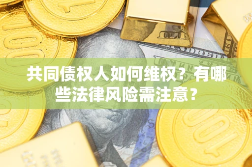 济南共同债权人如何维权？有哪些法律风险需注意？