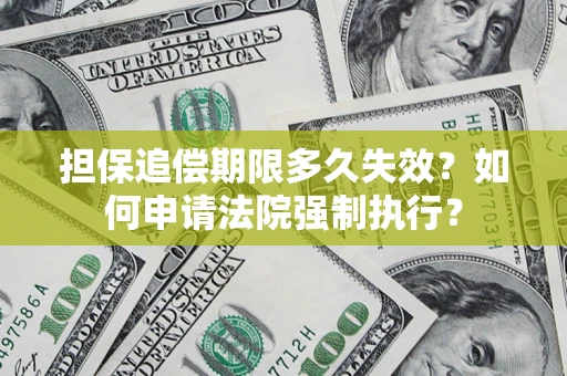 济南担保追偿期限多久失效？如何申请法院强制执行？