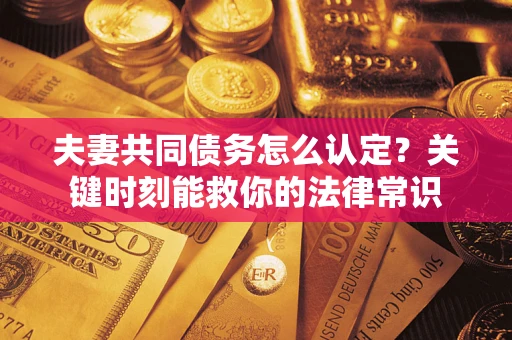 济南夫妻共同债务怎么认定？关键时刻能救你的法律常识